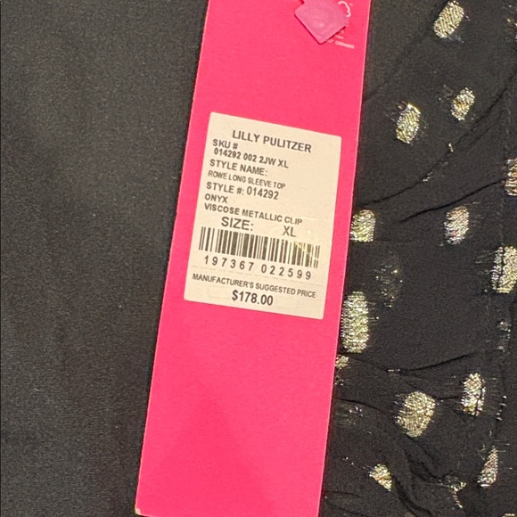 NWT Sz XL Rowe Long Sleevw Blouse - Picture 3 of 7